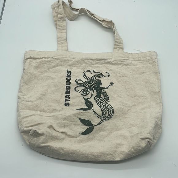 Starbucks Mermaid Small Tote - Picture 1 of 5